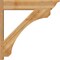 Ekena Millwork Legacy Traditional Rough Sawn Outlooker, Western Red Cedar, 8"W x 38"D x 38"H OUT08X38X38LEC01RWR - alternate 4
